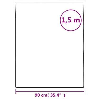 Mirror Films 2 pcs Self-Adhesive 90x150 cm PET