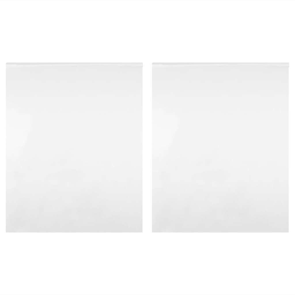 Mirror Films 2 pcs Self-Adhesive 90x200 cm PET