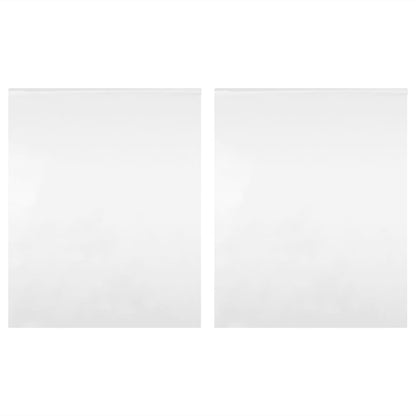 Mirror Films 2 pcs Self-Adhesive 90x200 cm PET