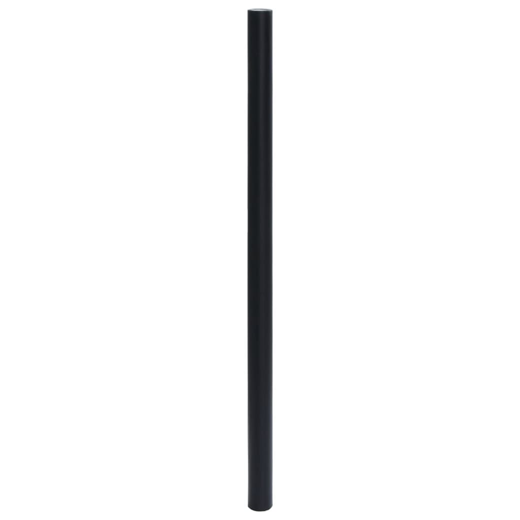 Furniture Sticker Self-Adhesive Matte Black 90x500 cm PVC
