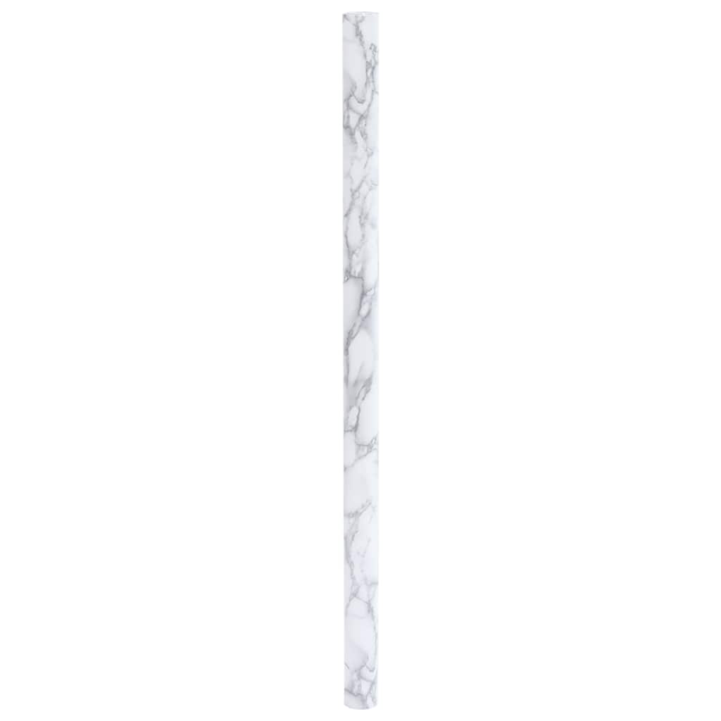 Furniture Sticker Self-Adhesive Marble White 90x500 cm PVC