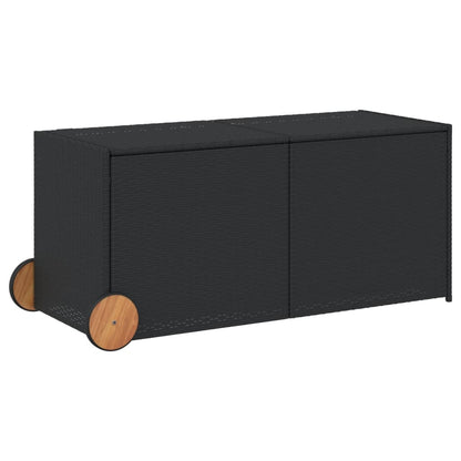 Garden Storage Box Black