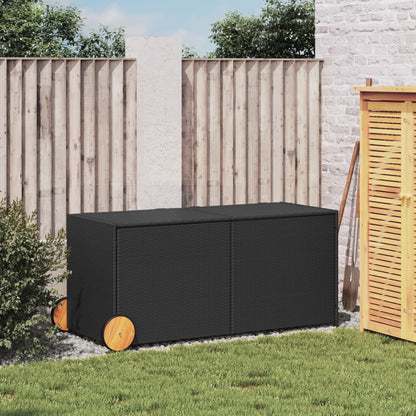 Garden Storage Box Black