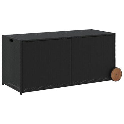 Garden Storage Box Black