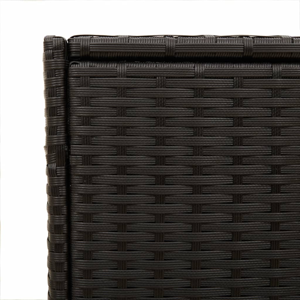 Garden Storage Box Black