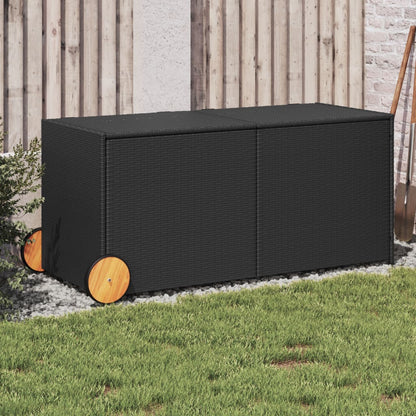 Garden Storage Box Black