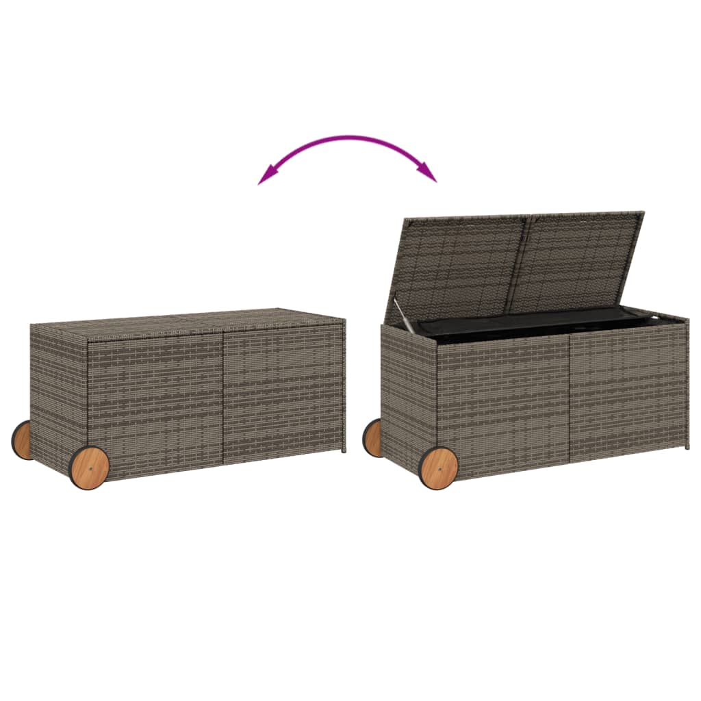 Garden Storage Box Grey