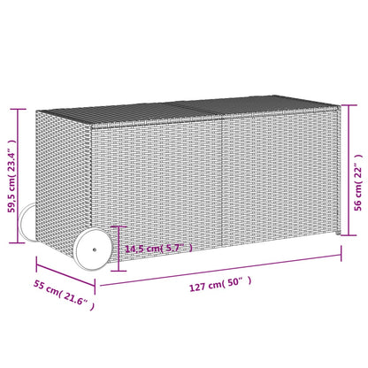 Garden Storage Box Grey