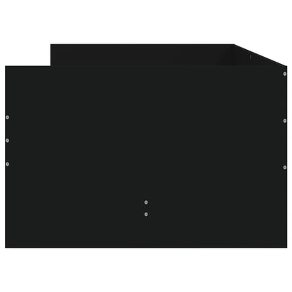Bed Frame | Black | Engineered wood | Single | Bed | Rectangular | Modern