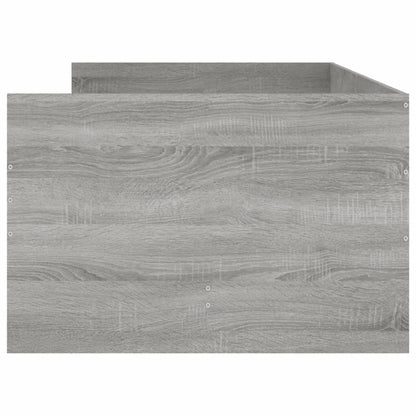 Bed Frame | Grey Sonoma | Engineered wood | Single | Bed Frame