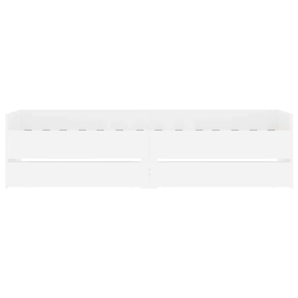 Bed Frame | White | Engineered wood, Plywood | Single | Bed Frame