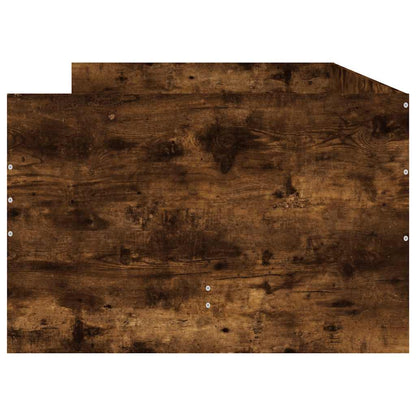 Bed Frame | Smoked Oak | Engineered wood, Plywood | Single | Bed Frame