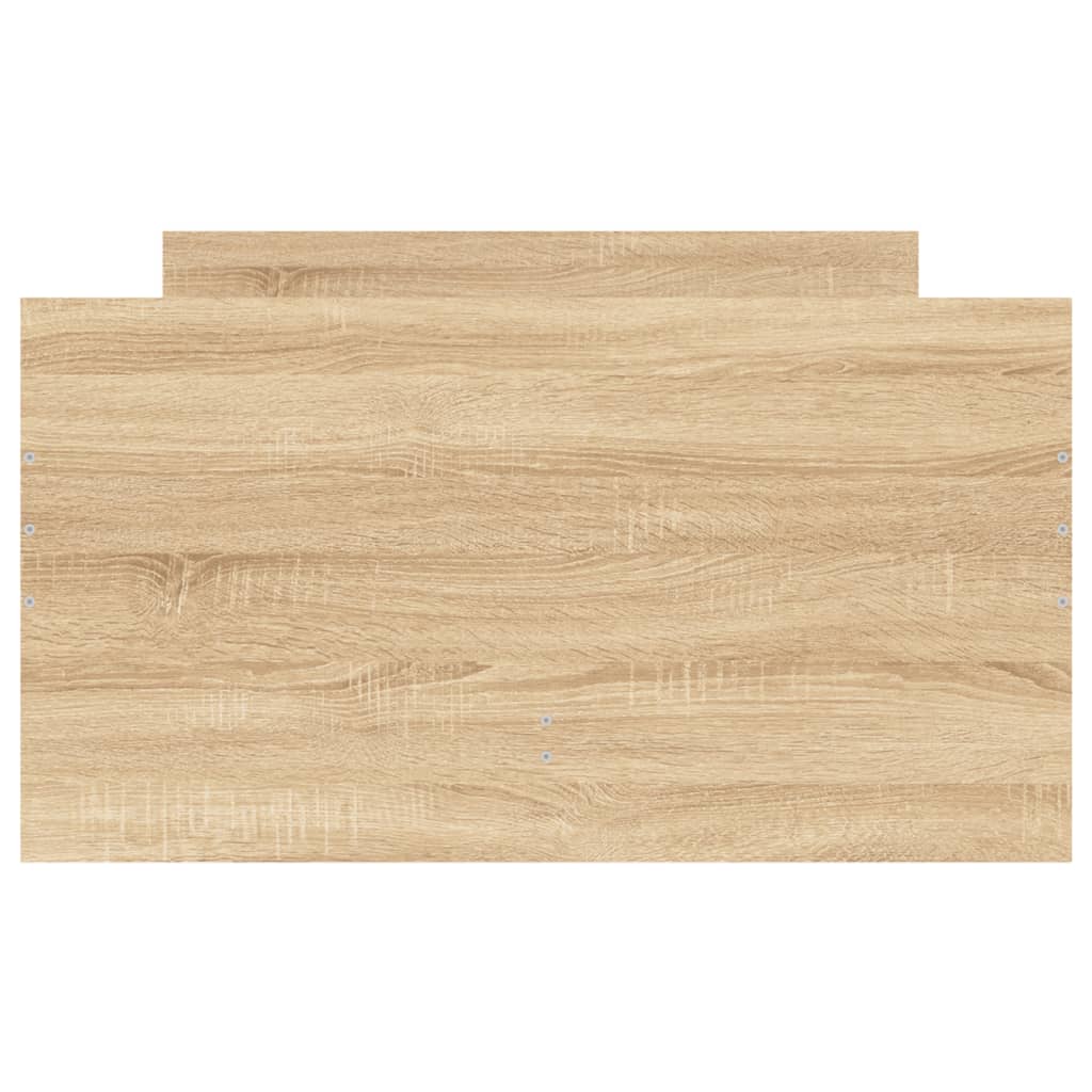 Bed Frame | Sonoma Oak | Engineered wood, Plywood | Single