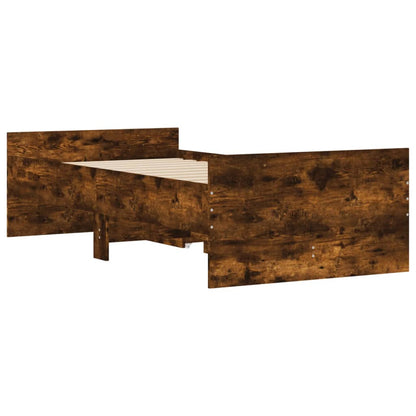 Bed Frame | Smoked Oak | Engineered Wood, Plywood | Single | Bed Frame