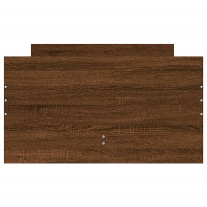 Bed Frame | Brown oak | Engineered wood | Single | Bed Frame