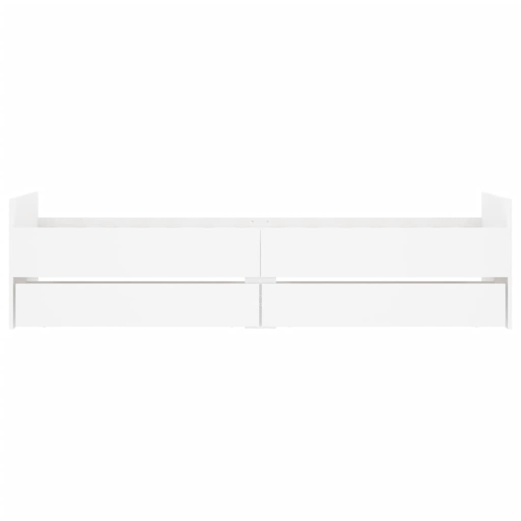 Bed Frame | White | Engineered wood, Plywood | Single | Bed Frame