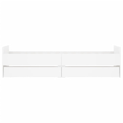 Bed Frame | White | Engineered wood, Plywood | Single | Bed Frame