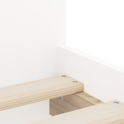 Bed Frame | White | Engineered wood, Plywood | Single | Bed Frame