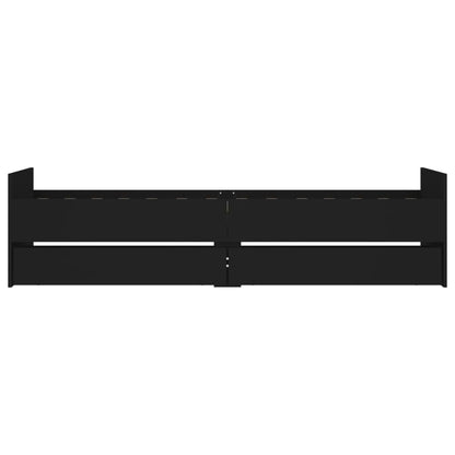 Bed Frame | Black | Engineered wood, Plywood | Single | Bed Frame