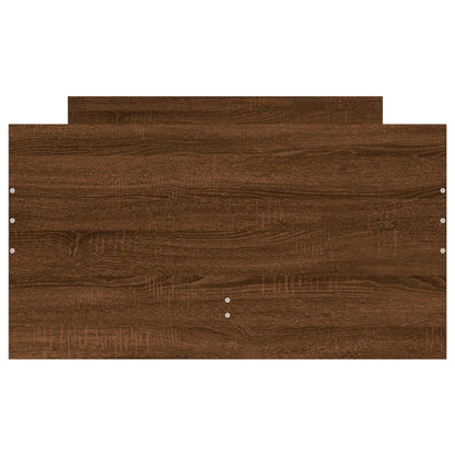 Bed Frame | Brown Oak | Engineered wood | Single | Bed Frame