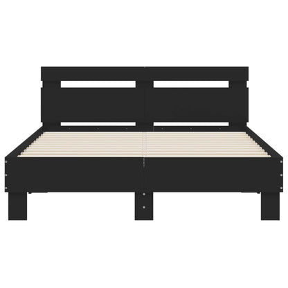 Bed Frame | Black | Engineered wood, Plywood | Small Double | Durable
