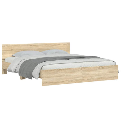 Bed Frame | Sonoma Oak | Engineered wood | Super King | Durable