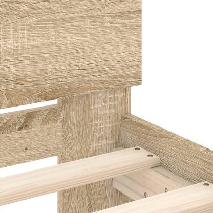 Bed Frame | Sonoma Oak | Engineered wood | Super King | Durable
