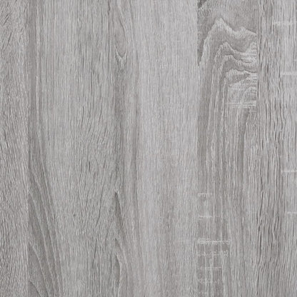 Bed Frame | Grey Sonoma | Engineered wood and Plywood | Double | Durable