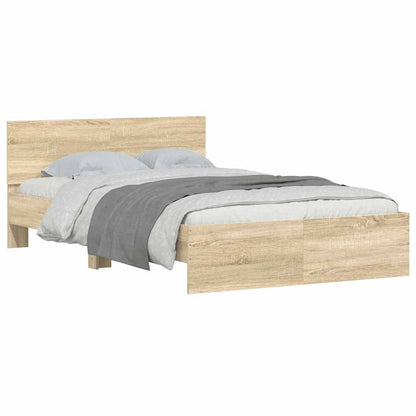 Bed Frame | Sonoma Oak | Engineered wood | Small Double | Modern