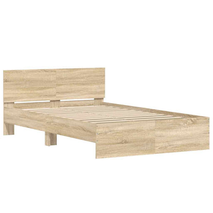 Bed Frame | Sonoma Oak | Engineered wood | Small Double | Modern