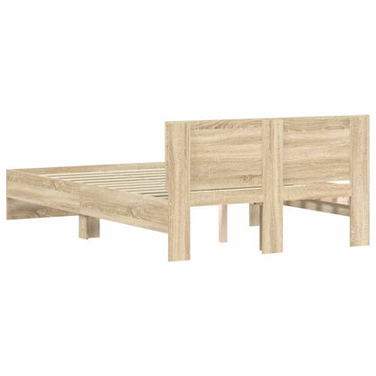 Bed Frame | Sonoma Oak | Engineered wood | Small Double | Modern