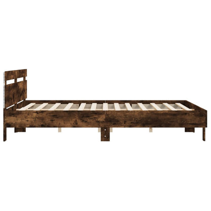 Bed Frame | Smoked Oak | Engineered wood | Super King | Bed Frame