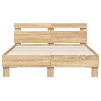 Bed Frame | Sonoma oak | Engineered wood | Small Double | Bed Frame