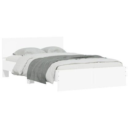 Bed Frame | White | Engineered wood, Plywood | 140 x 200 cm | Bed Frame