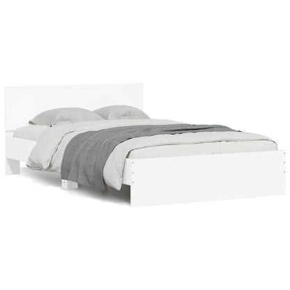 Bed Frame | White | Engineered wood, Plywood | Double | Bed Frame