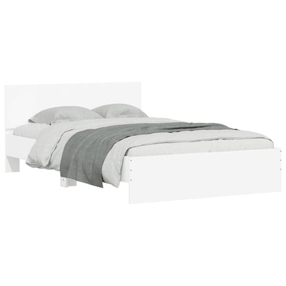 Bed Frame | White | Engineered wood, plywood for slats
