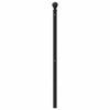 Metal Headboard Black 100 cm