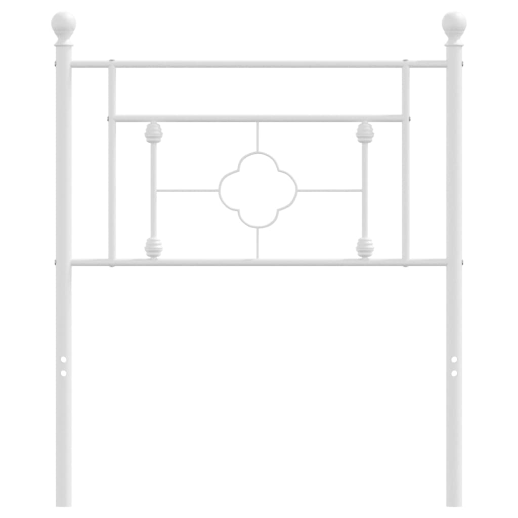 Metal Replace Headboard White 75 cm