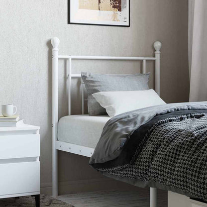 Metal Replace Headboard White 75 cm