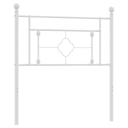 Metal Replace Headboard White 100 cm