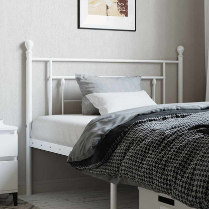 Metal Replace Headboard White 107 cm