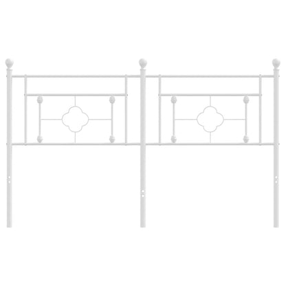Metal Replace Headboard White 160 cm