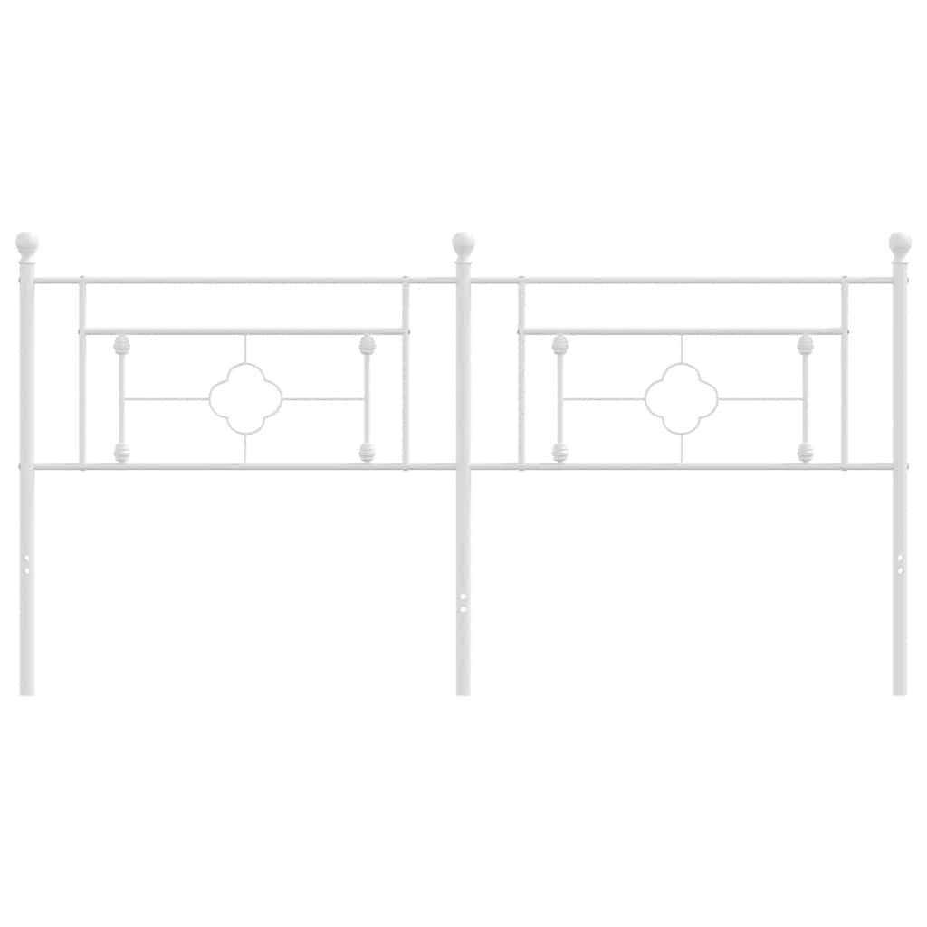 Metal Replace Headboard White 180 cm