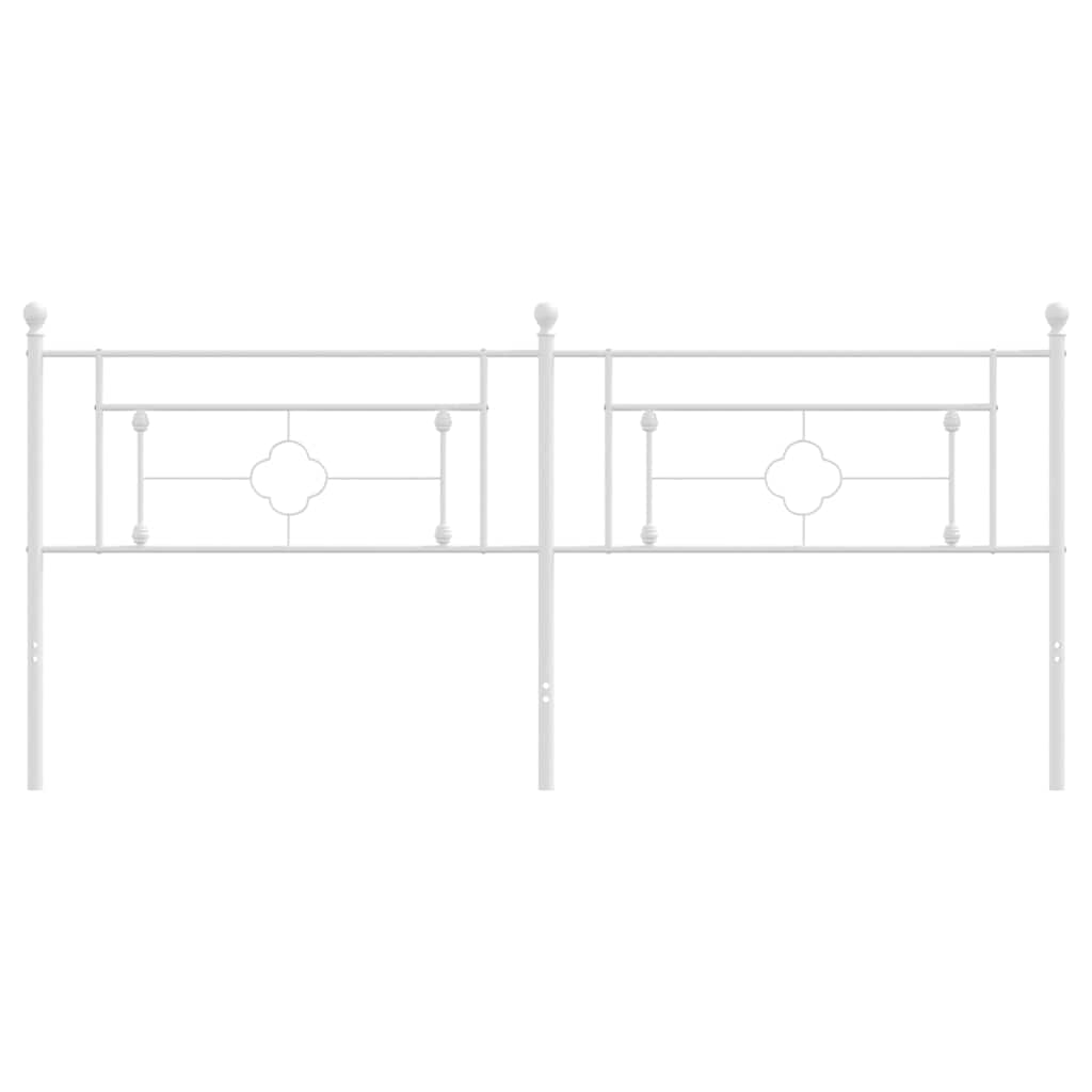 Metal Replace Headboard White 193 cm