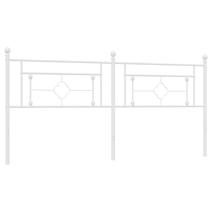 Metal Replace Headboard White 200 cm