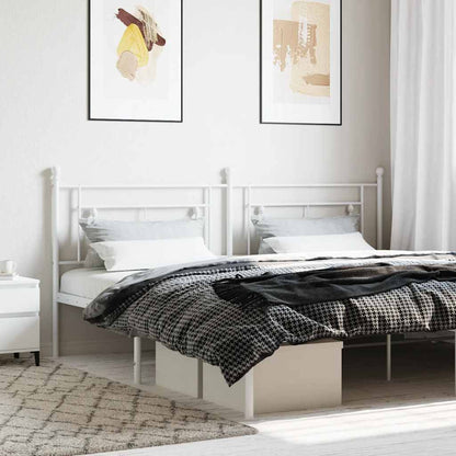 Metal Replace Headboard White 200 cm