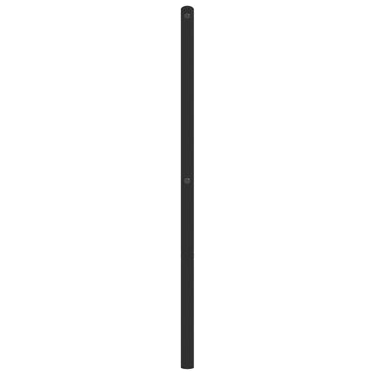 Metal Replace Headboard Black 150 cm
