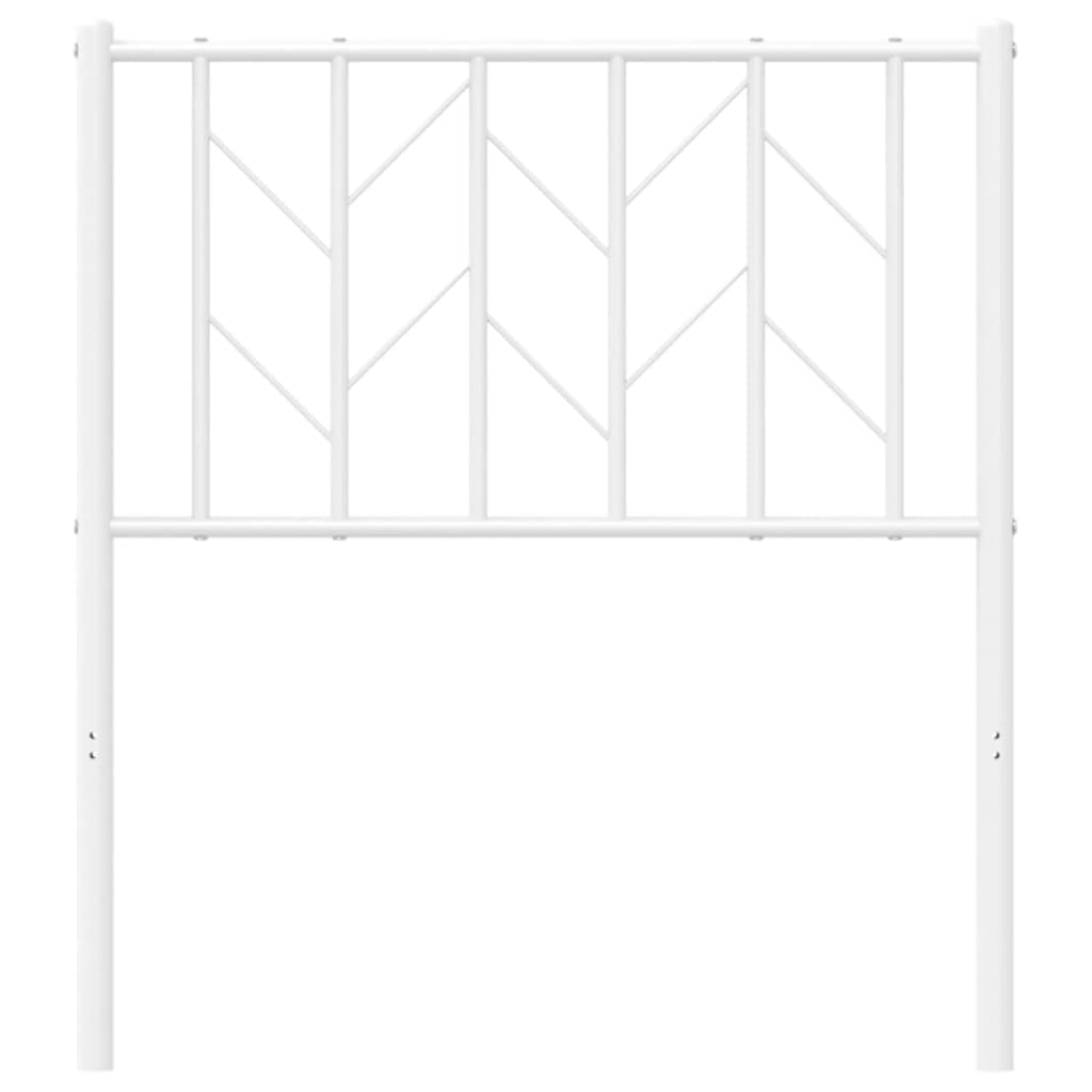 Metal Replace Headboard White 75 cm