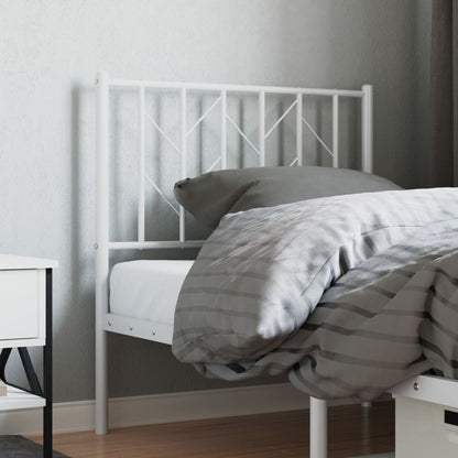 Metal Replace Headboard White 80 cm