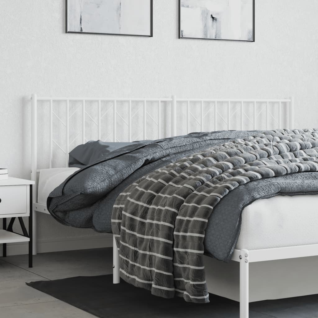 Metal Replace Headboard White 180 cm